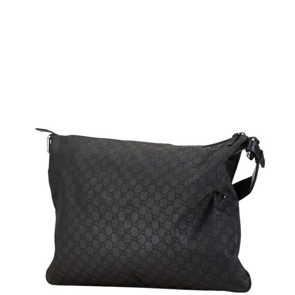 Gucci Messenger Black Canvas Shoulder Bag (Pre-Owned) - Picture 2 of 8